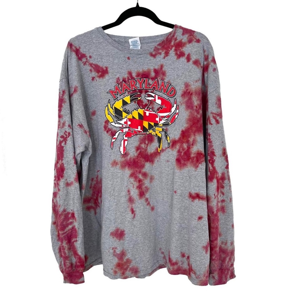 Handmade Tie Dyed Maryland Long Sleeve